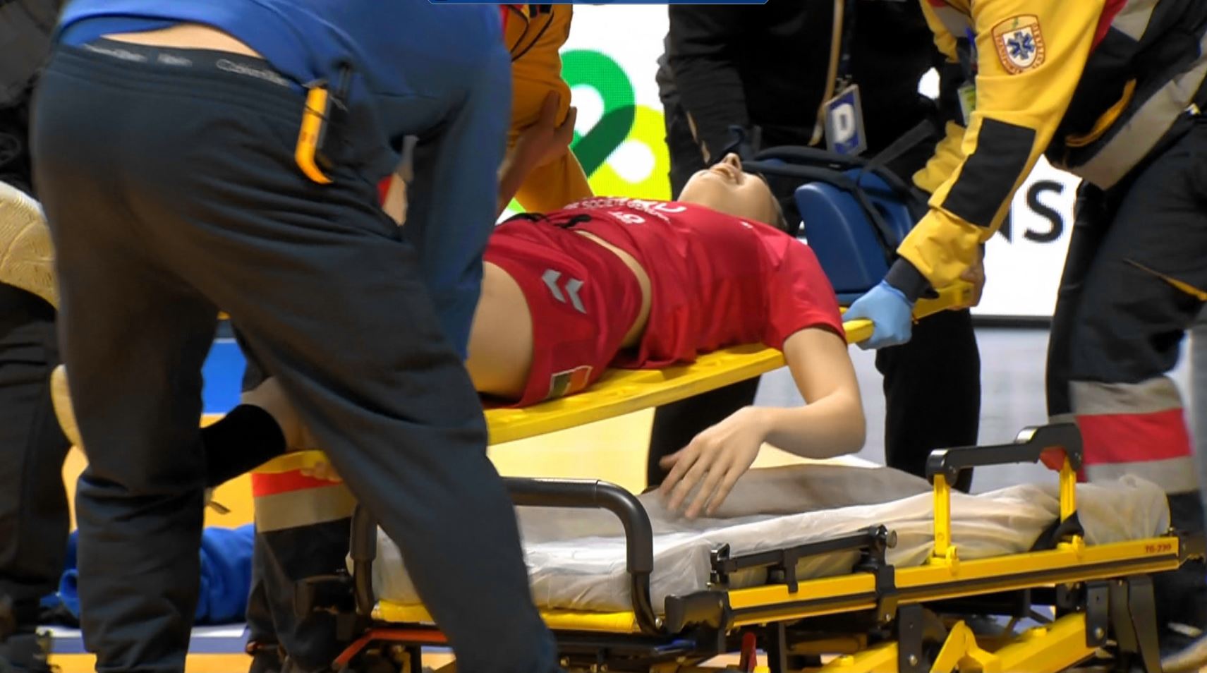Ce s-a văzut pe radiografia făcută de Oana Borş după accidentarea groaznică suferită la debutul la Mondiale