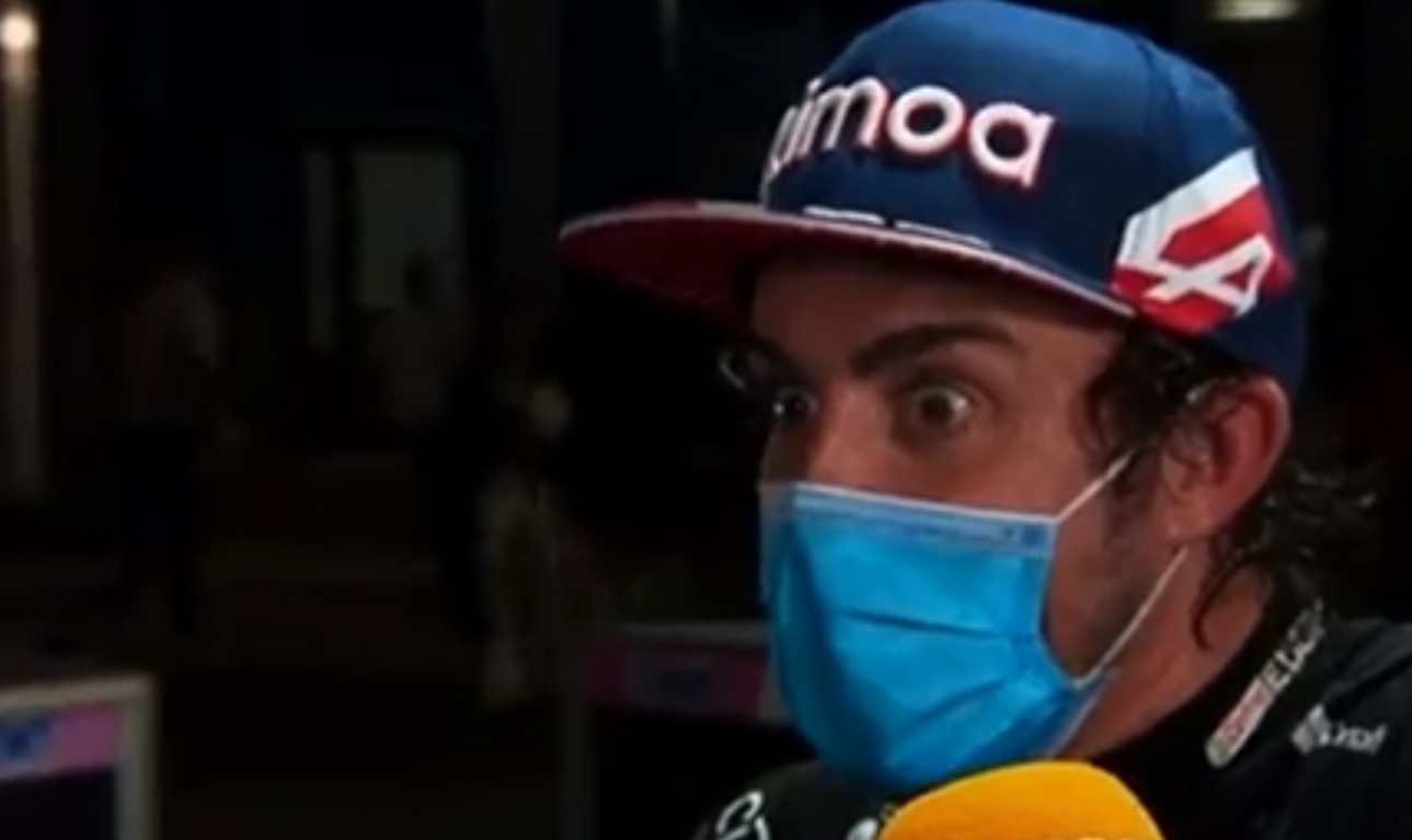 Cum au reacționat Fernando Alonso și Daniel Ricciardo când au văzut cum Max Verstappen a lovit zidul