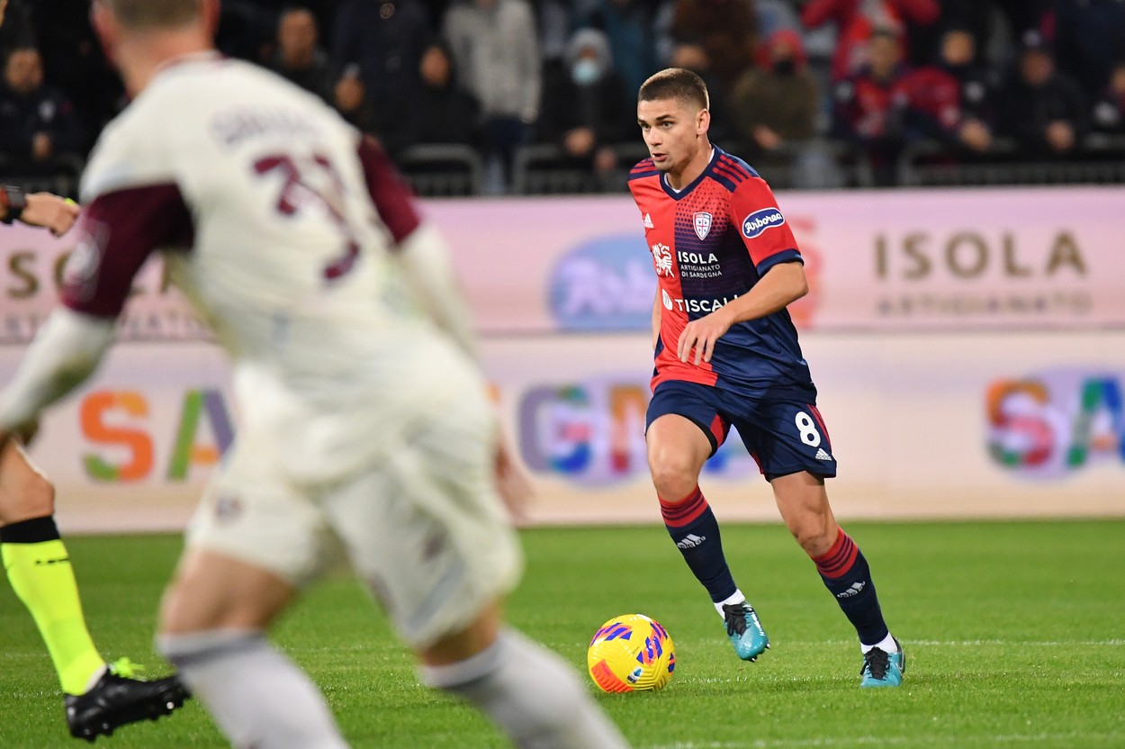 Cagliari – Torino 1-1. Joao Pedro, gol spectaculos, din foarfecă. Nota primită de Răzvan Marin