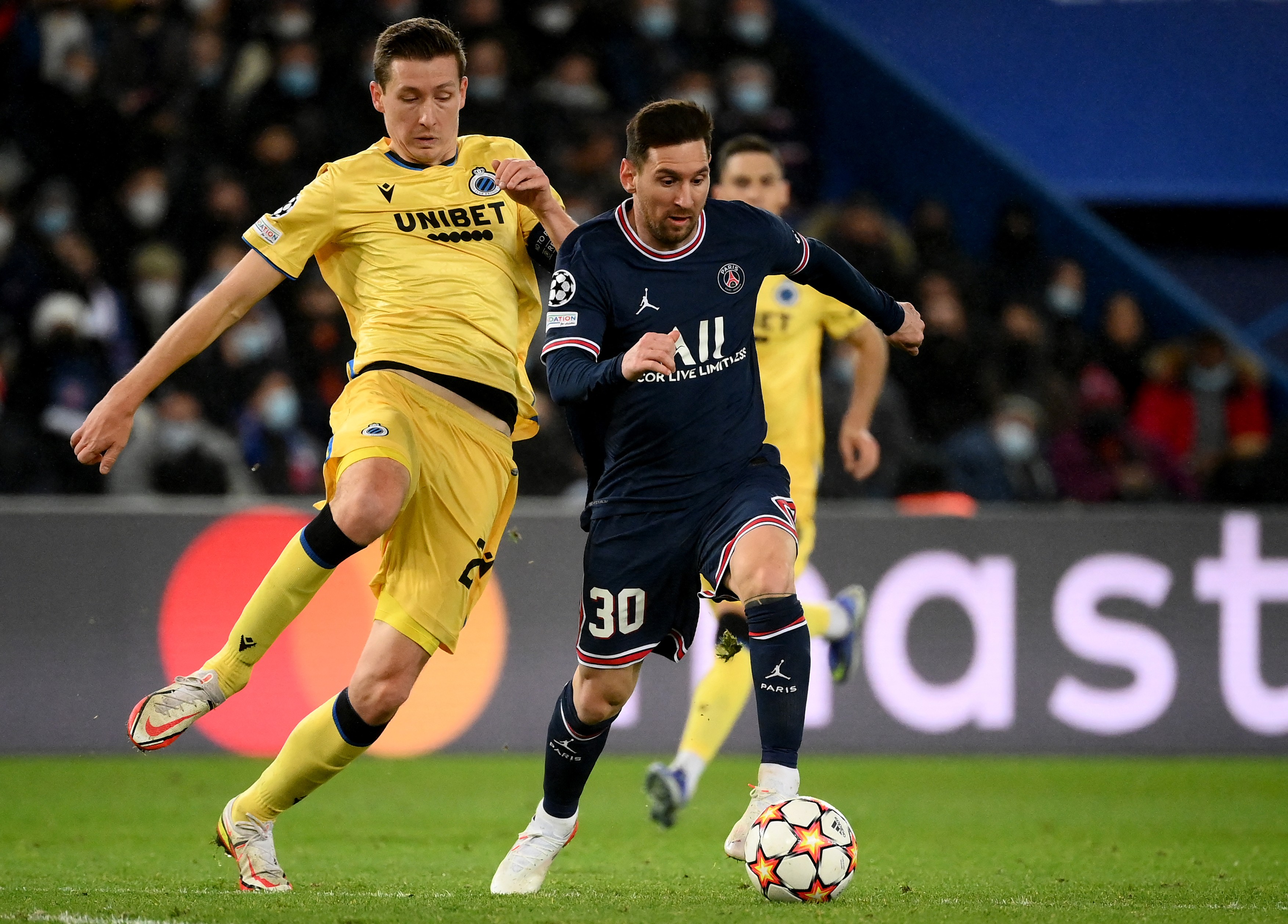 Lionel Messi, gol ”marcă înregistrată” cu Brugge! Ce a făcut imediat după prima reușită de după câștigarea Balonului de Aur
