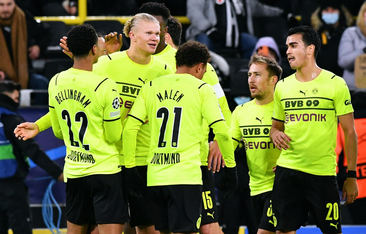 Dortmund – Beșiktaș 5-0. Haaland și Reus au făcut spectacol. Germanii merg în Europa League