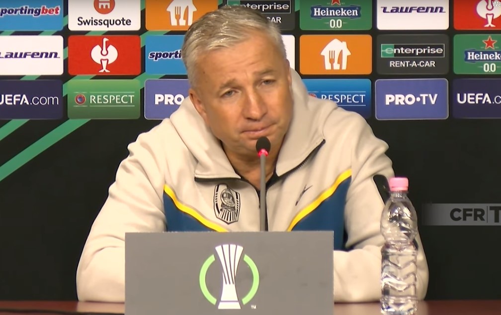 Dan Petrescu a găsit explicația pentru parcursul slab al CFR-ului din Conference League: ”Nu am fost eu de la început”