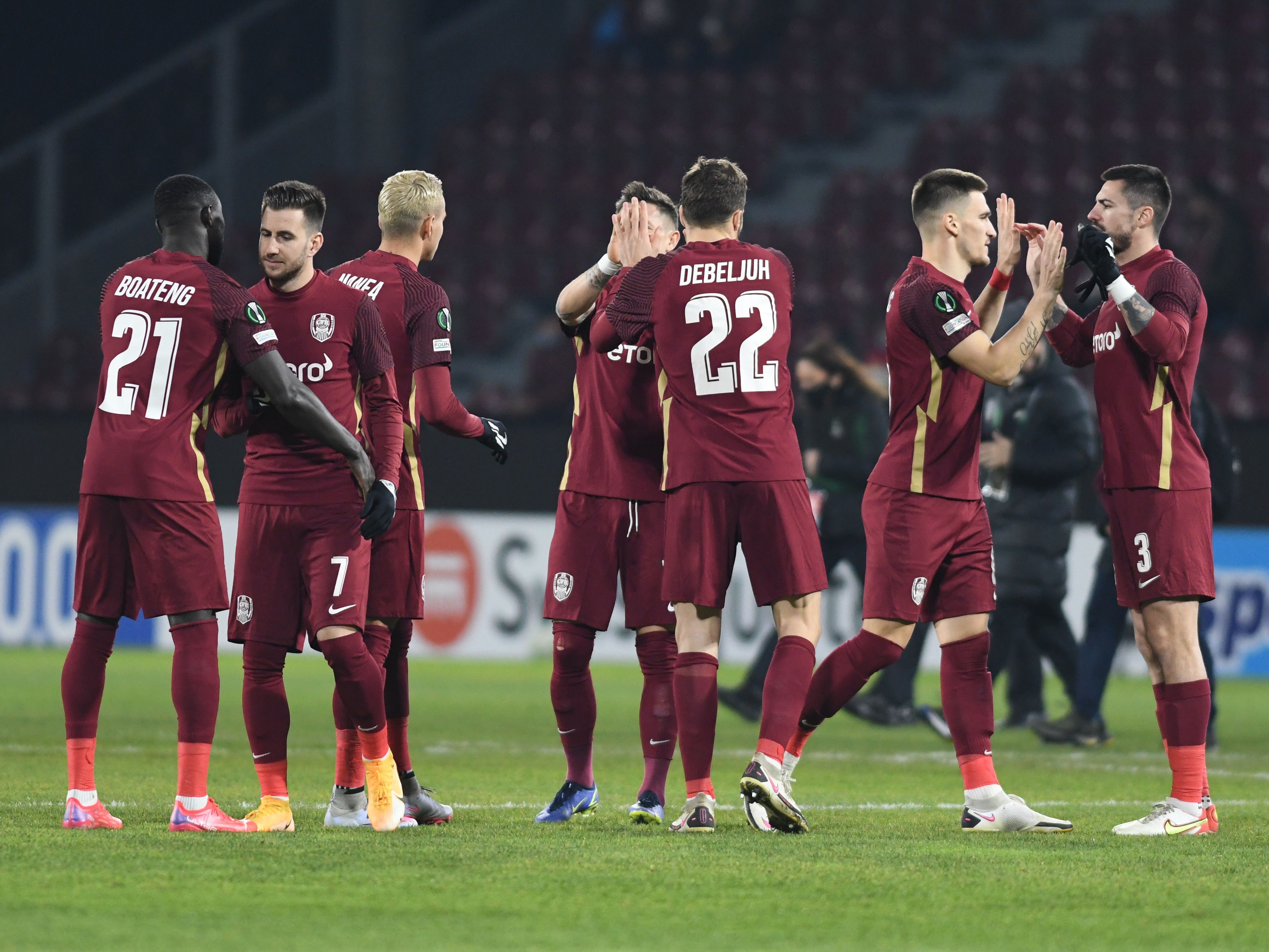 CFR Cluj - Jablonec 2-0. Ardelenii încheie campania europeană cu o victorie