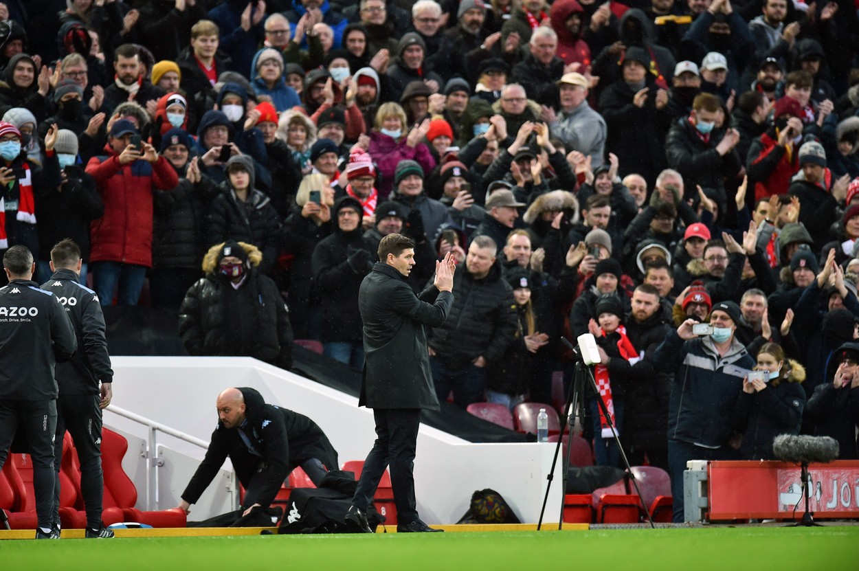 Steven Gerrard, primit ca un rege pe Anfield Road. Cuvinte superbe ale lui Klopp pentru legenda lui Liverpool