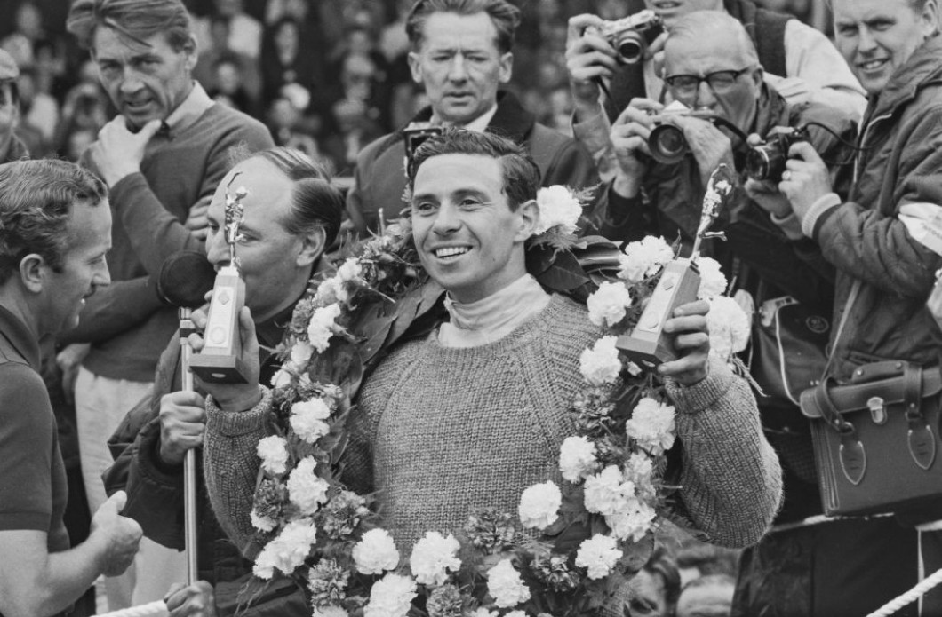 Jim Clark Wins At Silverstone