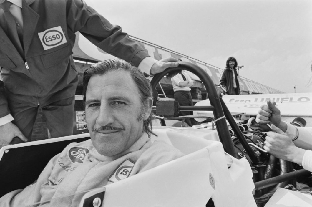 Graham Hill At Silverstone
