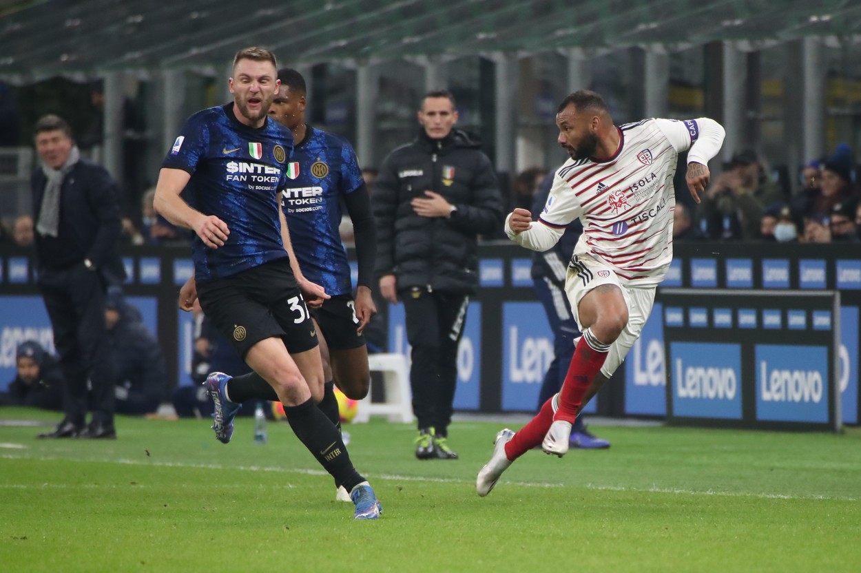 Inter - Cagliari 4-0. Campioana a trecut pe primul loc în Serie A! Răzvan Marin, neputincios pe Giuseppe Meazza