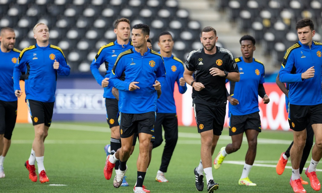 Manchester United, UEFA Champions League, Training Session - 13 Sep 2021
