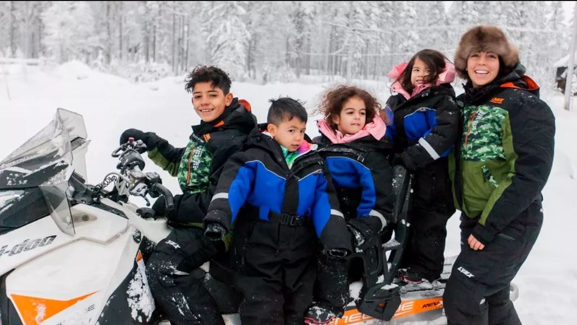 Familia lui Cristiano Ronaldo, vacanță de vis în Laponia. “Cu dragoste, de la Polul Nord”