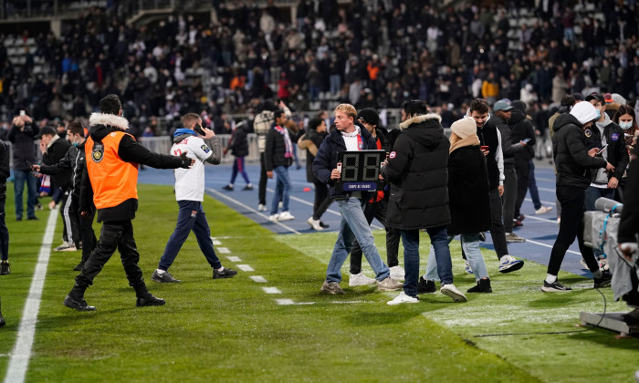 Paris FC v Olympique Lyonnais, Coupe de France, Round of 32, Football, Stade Charlety, Paris, France - 17 Dec 2021