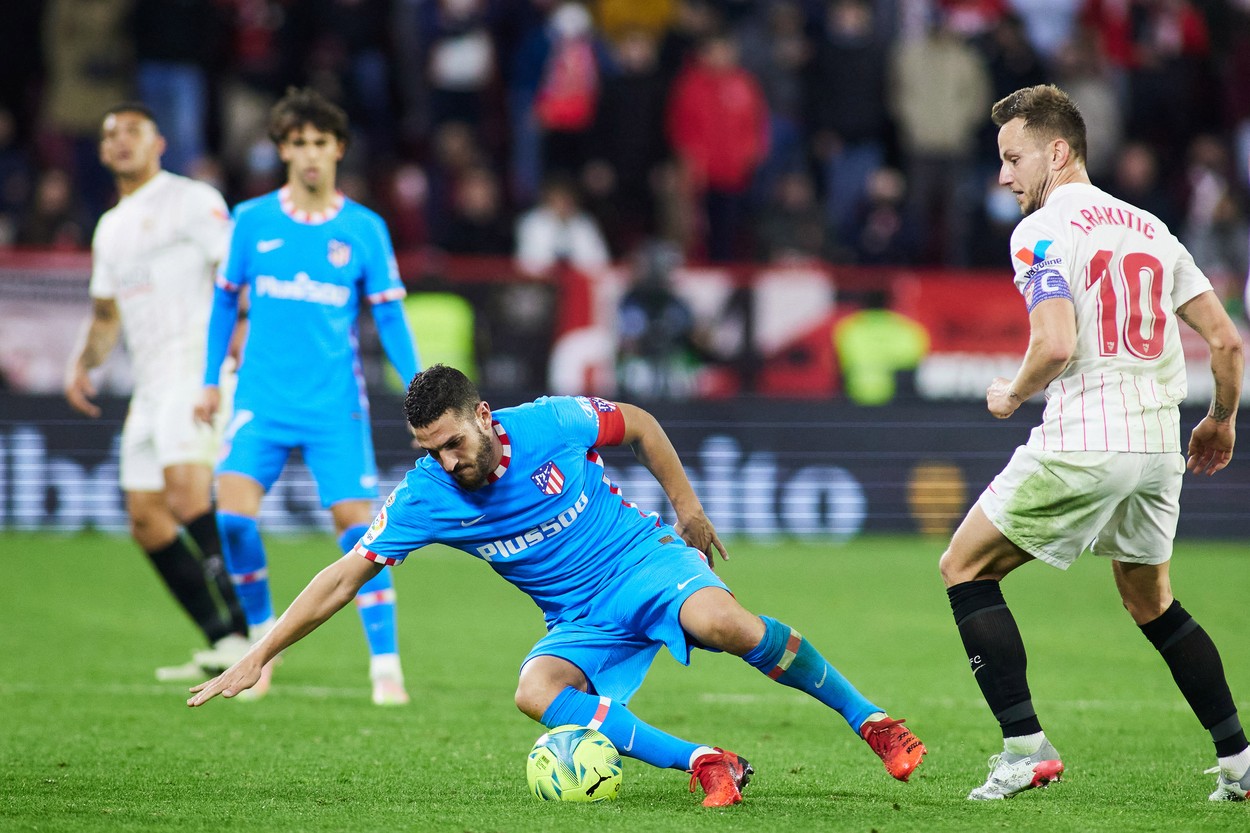 Sevilla – Atletico Madrid 2-1. Reușită superbă a lui Rakitic. Trei eșecuri la rând pentru campioană