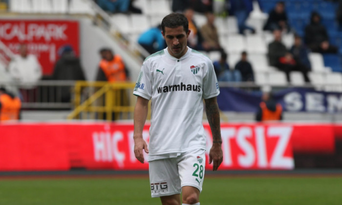 Bogdan Stancu, în 2017, când juca la Bursaspor / Foto: Profimedia