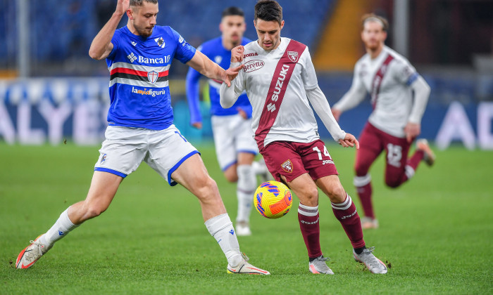 Italian football Coppa Italia match UC Sampdoria vs Torino FC, Stadio Luigi Ferraris, Genova, Italy - 16 Dec 2021