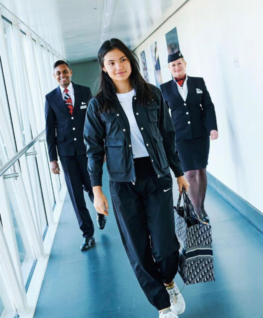 Emma Răducanu, noul ambasador global al companiei British Airways / Foto: Twitter@EmmaRaducanu