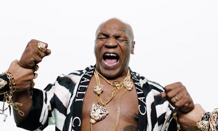 Boxer Mike Tyson inspires Roberto Cavalli fashion collection