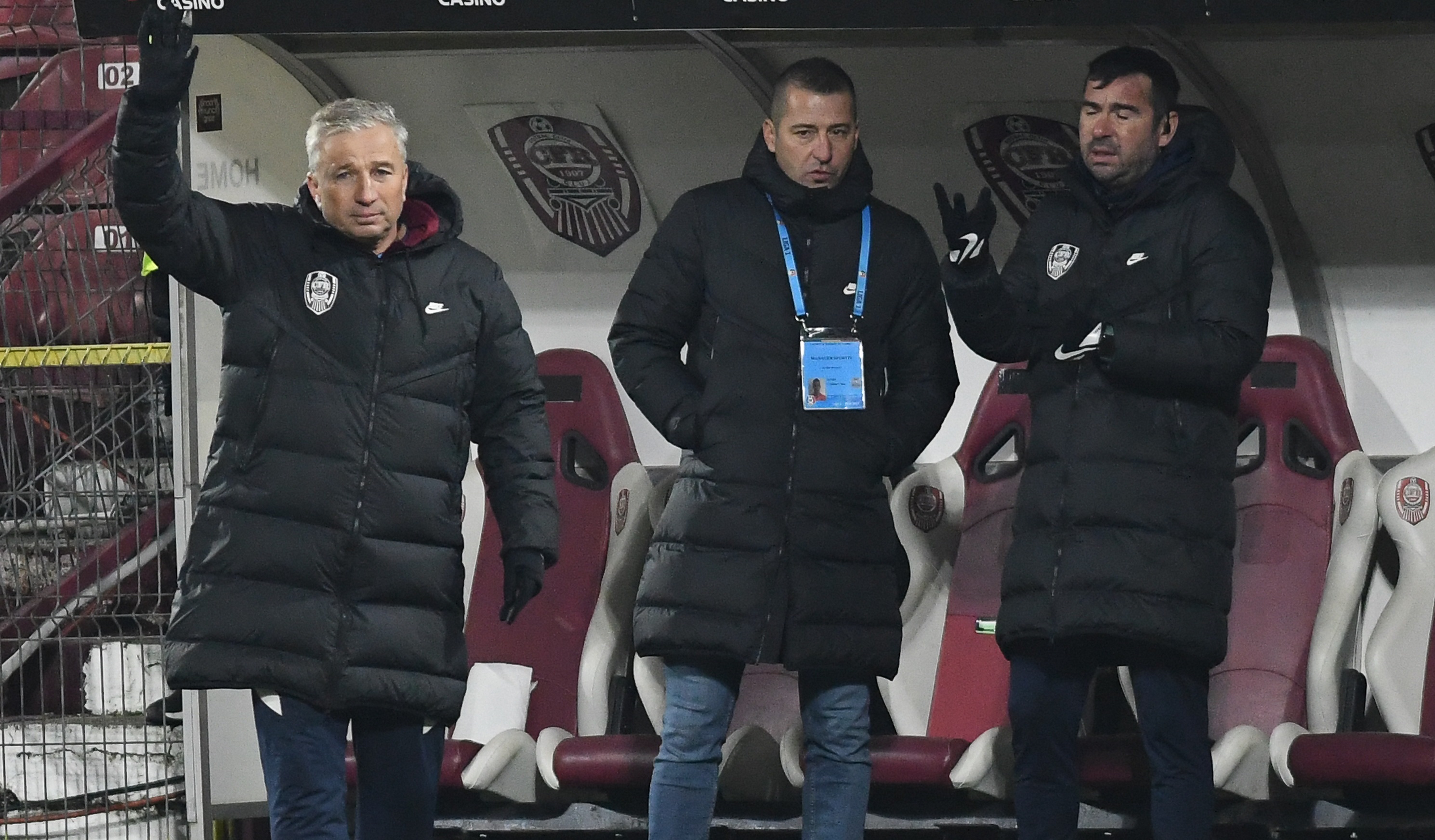 Conducerea lui CFR Cluj, dezamăgită de elevii lui Dan Petrescu după meciul cu FCSB