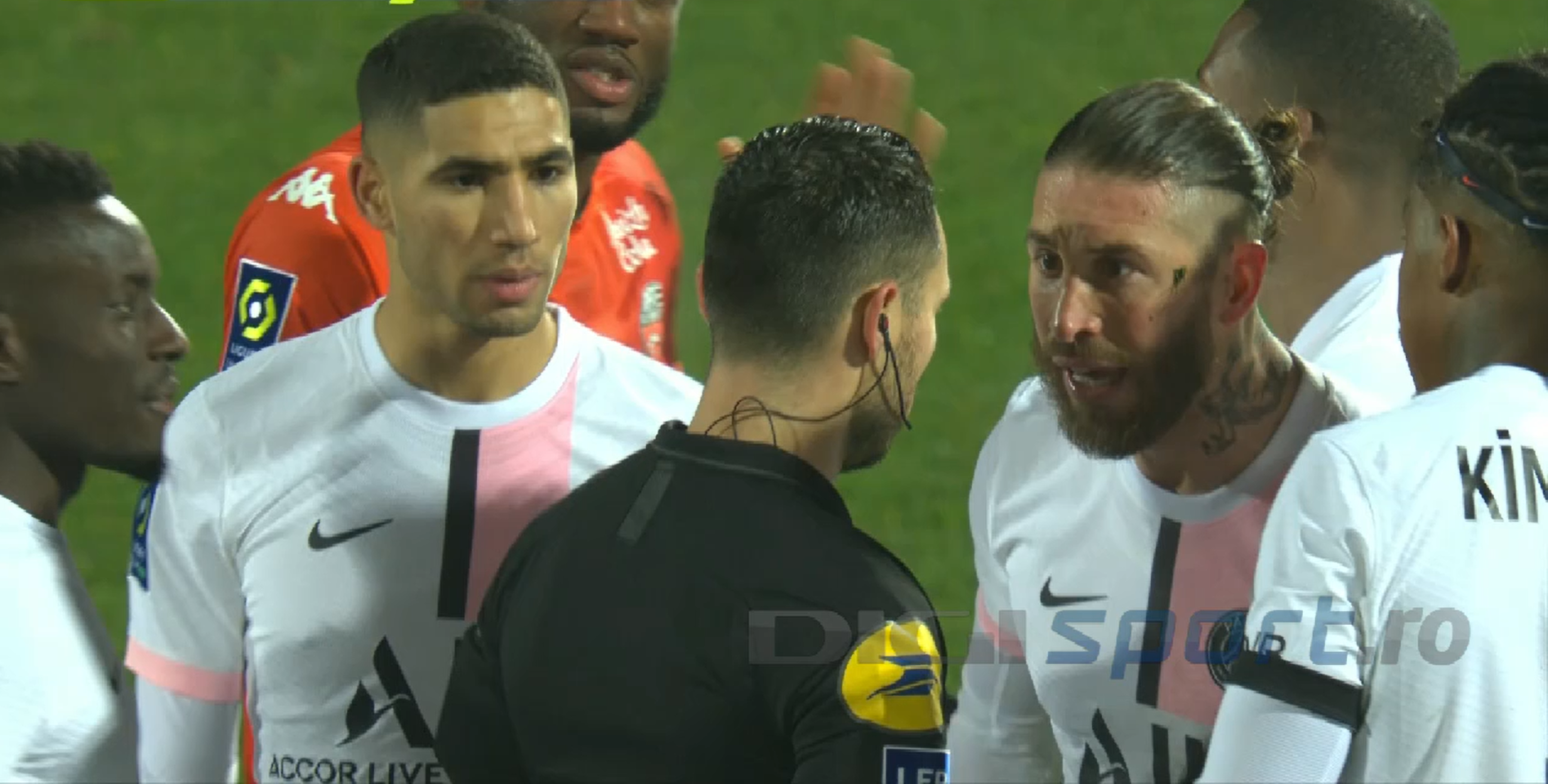 Sergio Ramos, eliminat în al 3-lea meci la PSG! Fundașul a încasat două cartonașe galbene în 5 minute