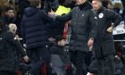 London, England, 19th December 2021. Antonio Conte, Manager of Tottenham Hotspur and Jurgen Klopp, Manager of Liverpool shake hands after the Premier League match at the Tottenham Hotspur Stadium, London. Picture credit should read: Paul Terry / Sportimag