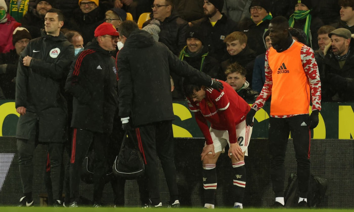 Norwich City v Manchester United, Premier League, Football, Carrow Road, Norwich, UK - 11 Dec 2021