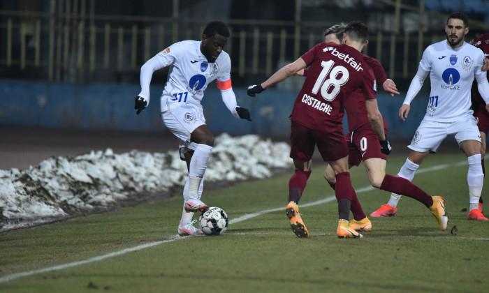 FOTBAL:GAZ METAN MEDIAS-CFR CLUJ, LIGA 1 CASA PARIURILOR (21.02.2021)