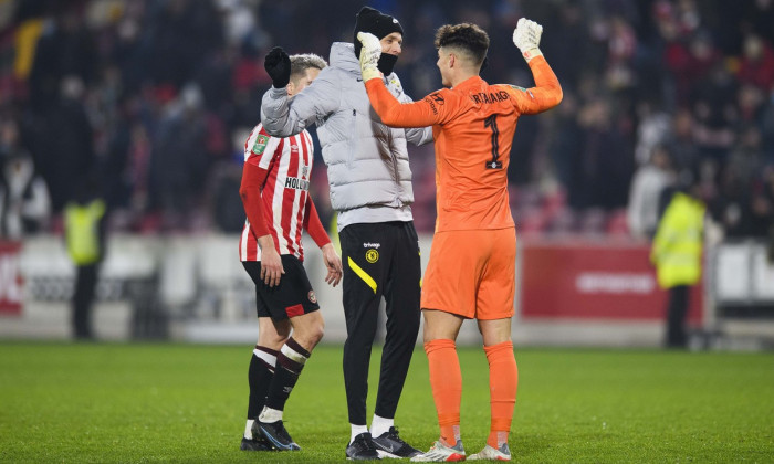 Brentford v Chelsea, Carabao Cup, Quarter Final, Football, Brentford Community Stadium, UK - 22 Dec 2021