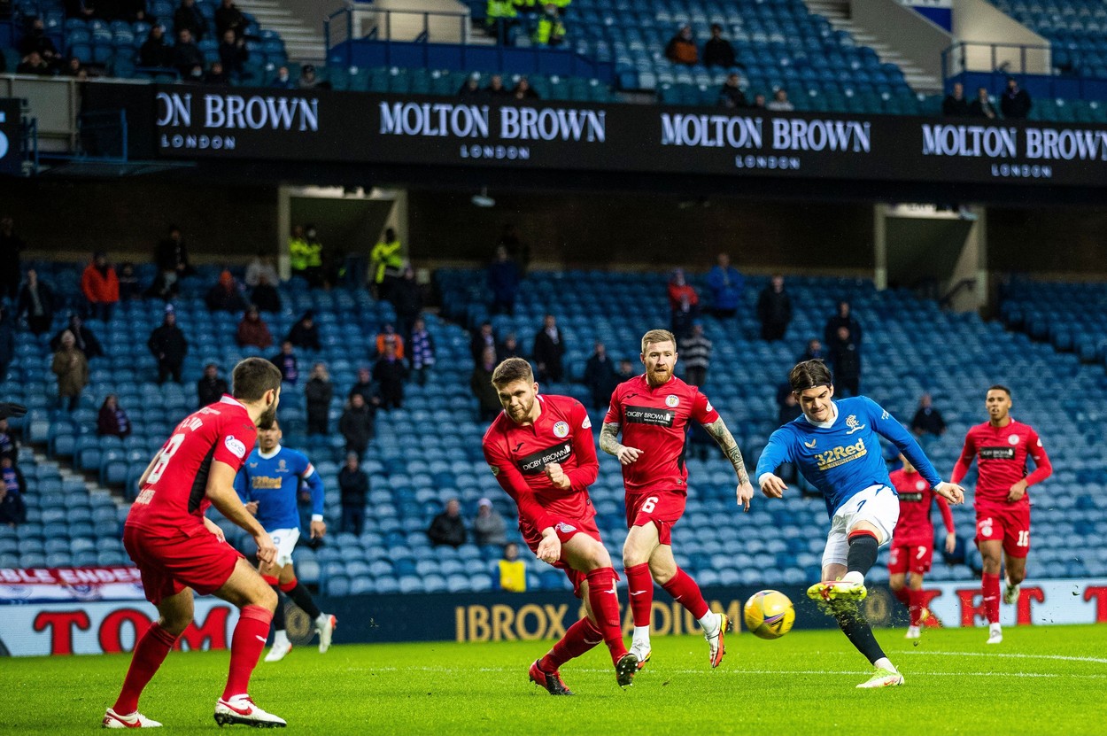 Ianis Hagi, prestație modestă în a doua zi de Crăciun. Cifrele sale + Nota primită după Rangers - St. Mirren 2-0