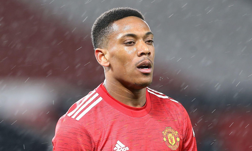File photo dated 09-02-2021 of Manchester United's Anthony Martial, who will be unavailable for Manchester United's Premier League trip to Brentford if the match goes ahead, amid reports he wants to leave the club. Issue date: Monday December 13, 2021.