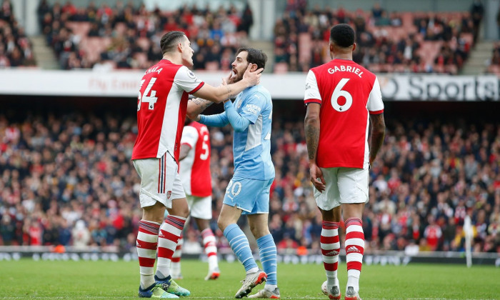 Arsenal v Manchester City, Football, Premier League, Emirates Stadium, Islington, London, UK - 01/01/2022