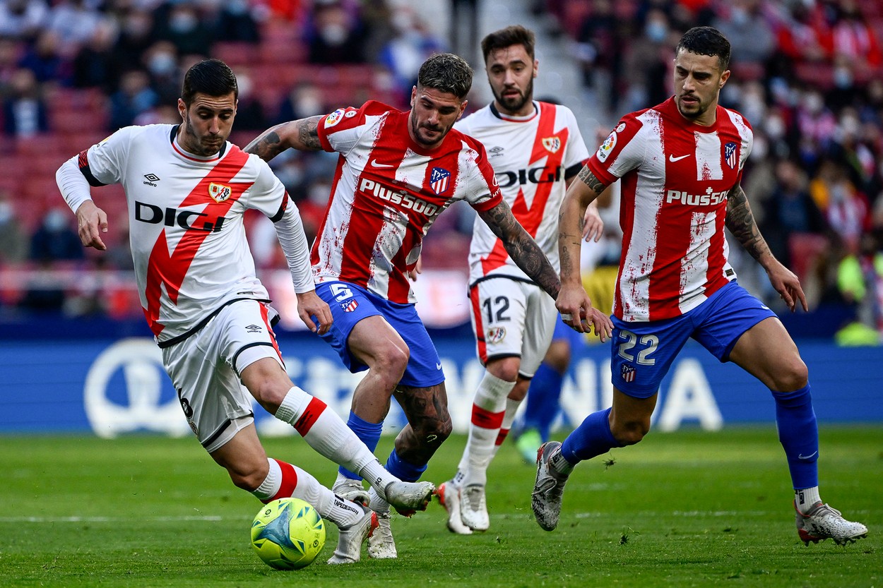 Atletico Madrid - Rayo Vallecano 1-0, ACUM, Digi Sport 1. Correa deschide scorul