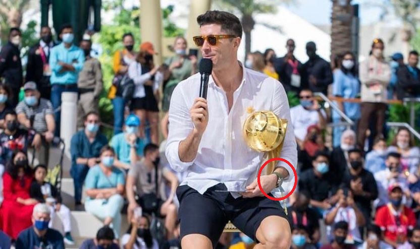 ”Bijuteria” cu care Robert Lewandowski a încercat să se integreze în luxul din Dubai! Cât costă ceasul polonezului
