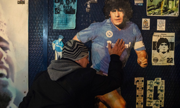 Diego Armando Maradona Death Mourning In Naples