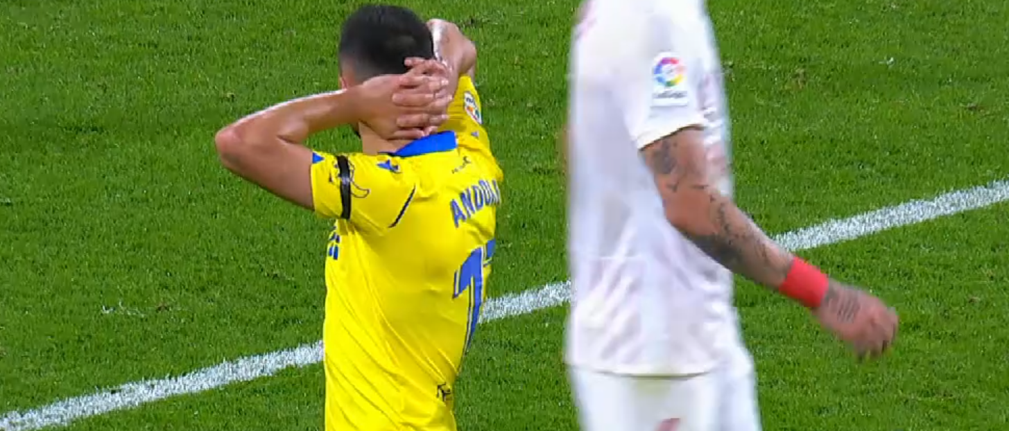 Cadiz - Sevilla 0-1 | Florin Andone, aproape de gol în finalul partidei