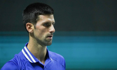 Novak Djokovic - Croatia - Davis Cup Finals 2021 - Semifinal 1, Madrid, Spain - 03 Dec 2021