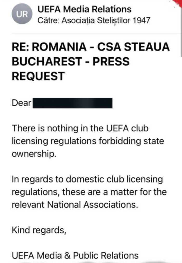 Steaua Bucuresti – Politicul, Clubul si dreptul de promovare