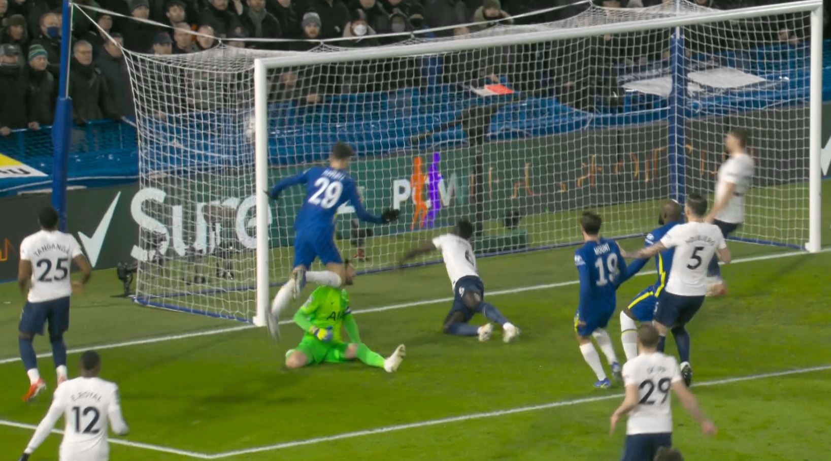 Chelsea - Tottenham 1-0, în semifinalele Cupei Ligii Angliei, la Digi Sport 1. Echipa lui Tuchel deschide scorul printr-un autogol