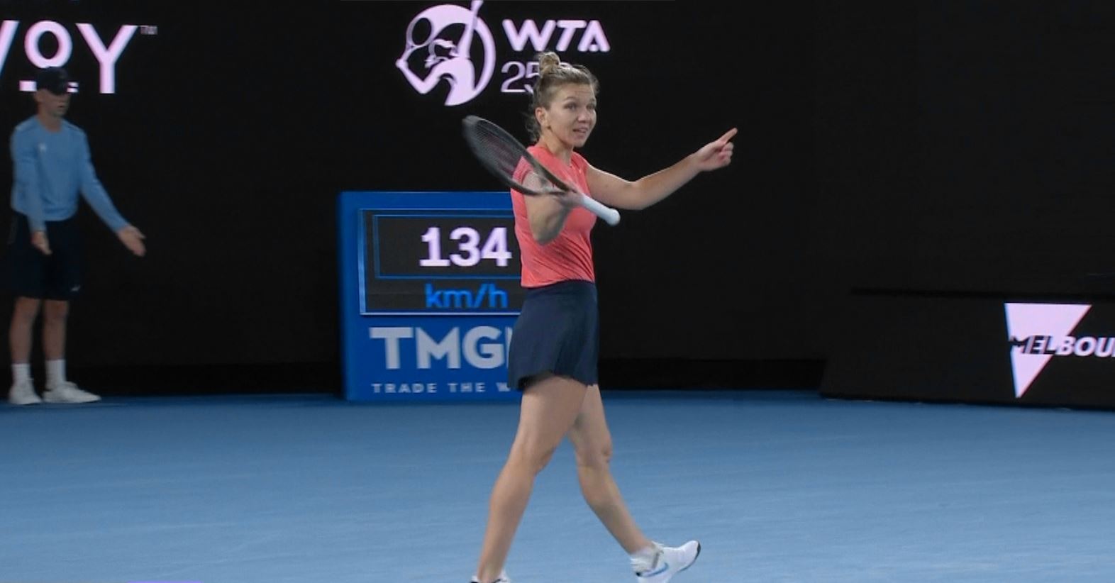 Simona Halep - Qinwen Zheng 6-3, ACUM, la Digi Sport 2. Românca se motivează singură: Parcă ești la maraton!