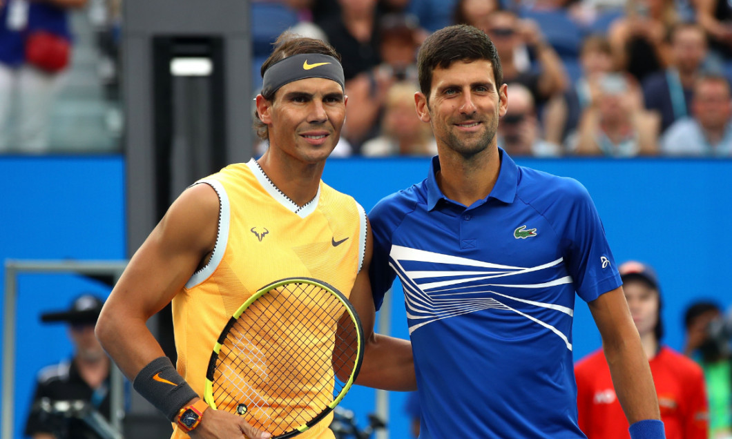 Rafael Nadal și Novak Djokovic, la Australian Open / Foto: Getty Images