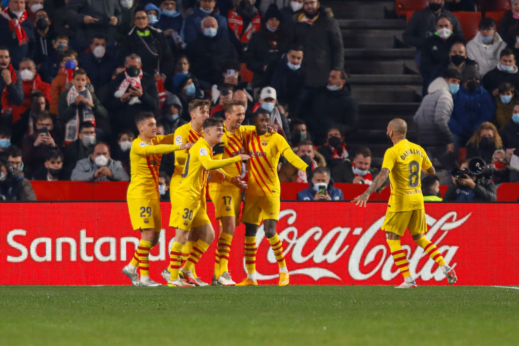 Granada - FC Barcelona 1-1 | Catalanii, egalați pe final după un gol imparabil. Dani Alves, pasă decisivă