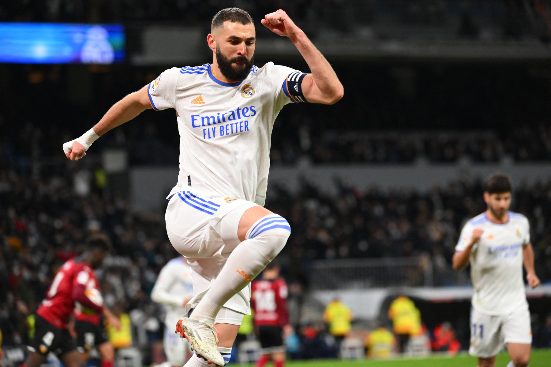 Real Madrid - Valencia 4-1. Benzema și Vinicius au făcut show pe Santiago Bernabeu