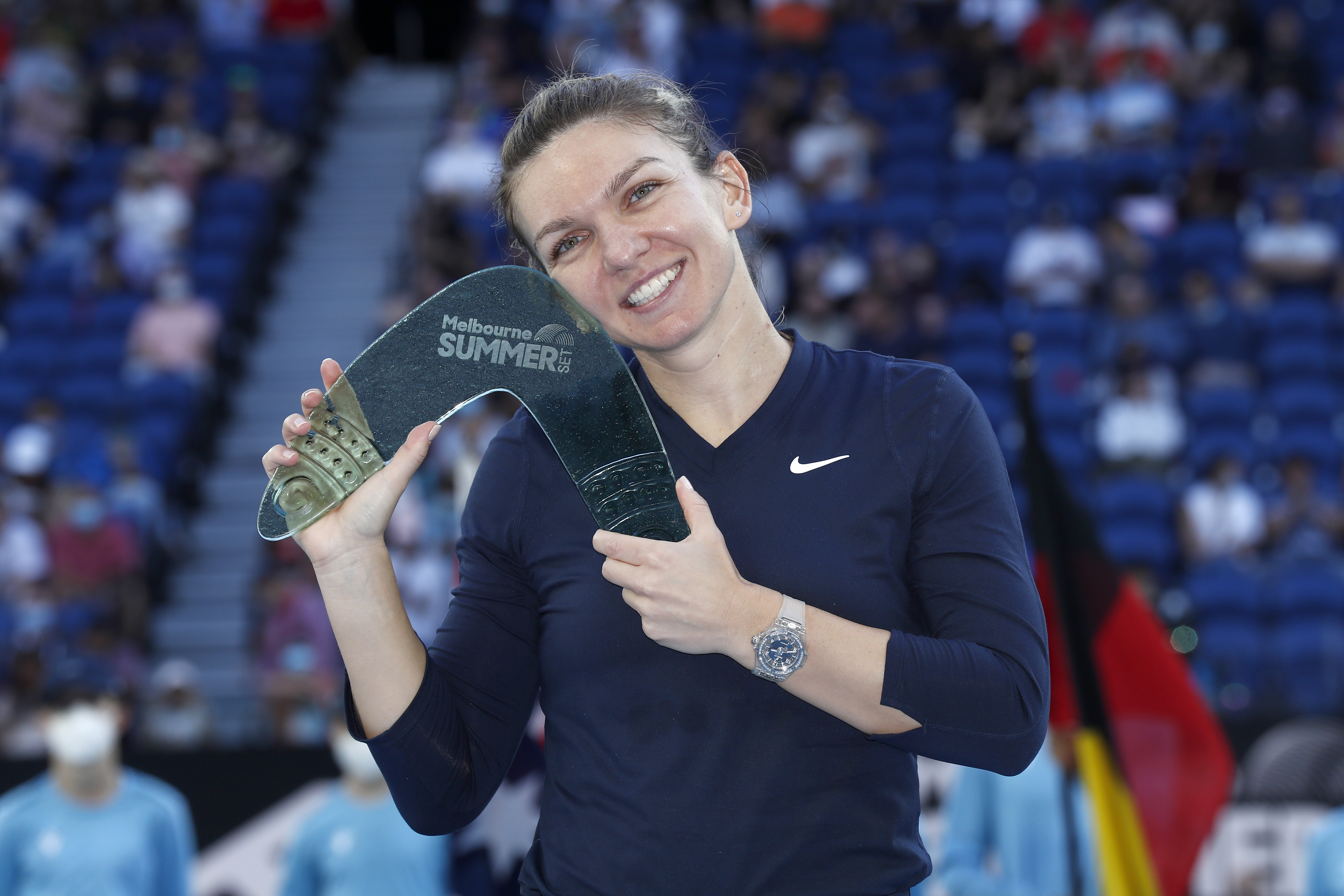 Simona Halep i-a cucerit pe cei de la WTA! Cum a fost descrisă victoria "furtunoasă" din finala Melbourne Summer Set 1