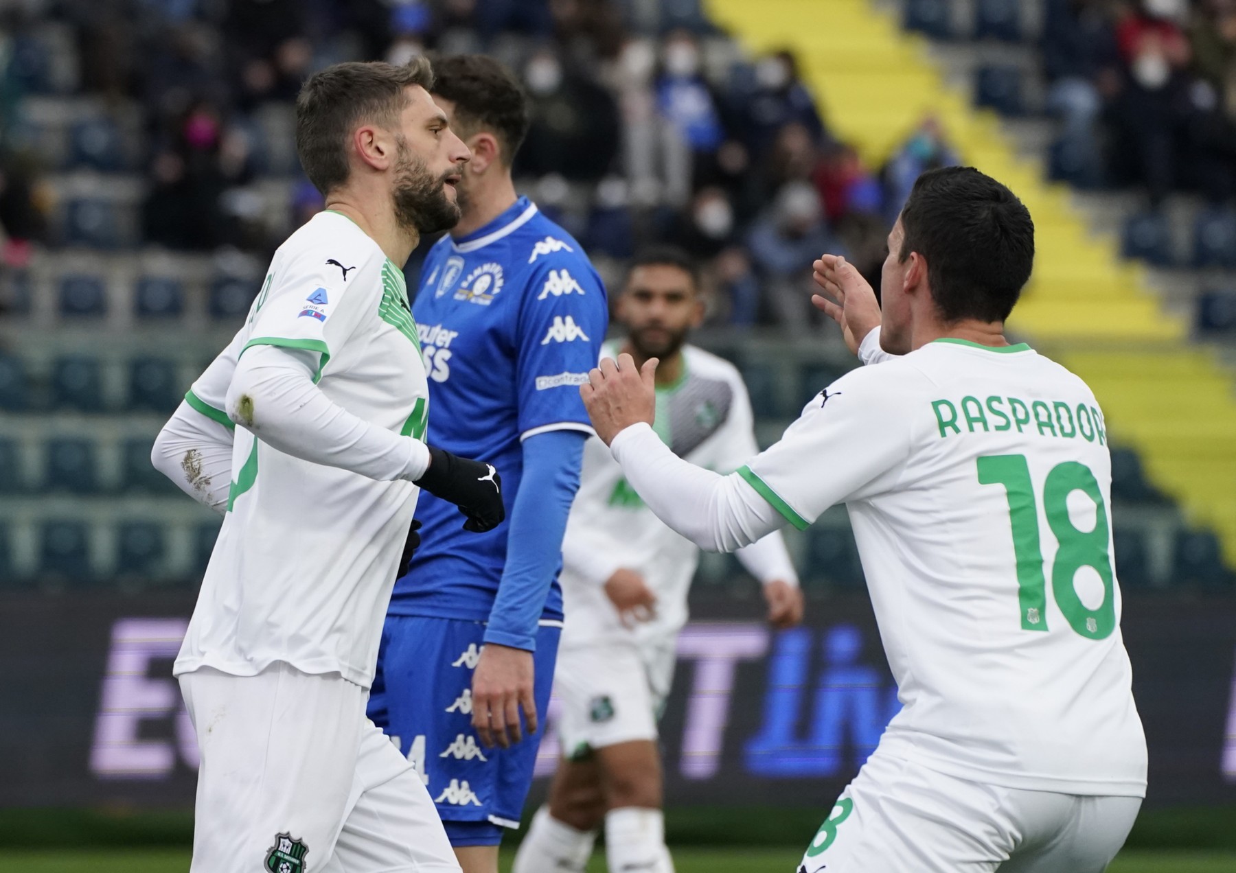 Empoli - Sassuolo 1-5. Napoli - Sampdoria, de la 17:30, pe Digi Sport 1 Programul etapei 21 din Serie A