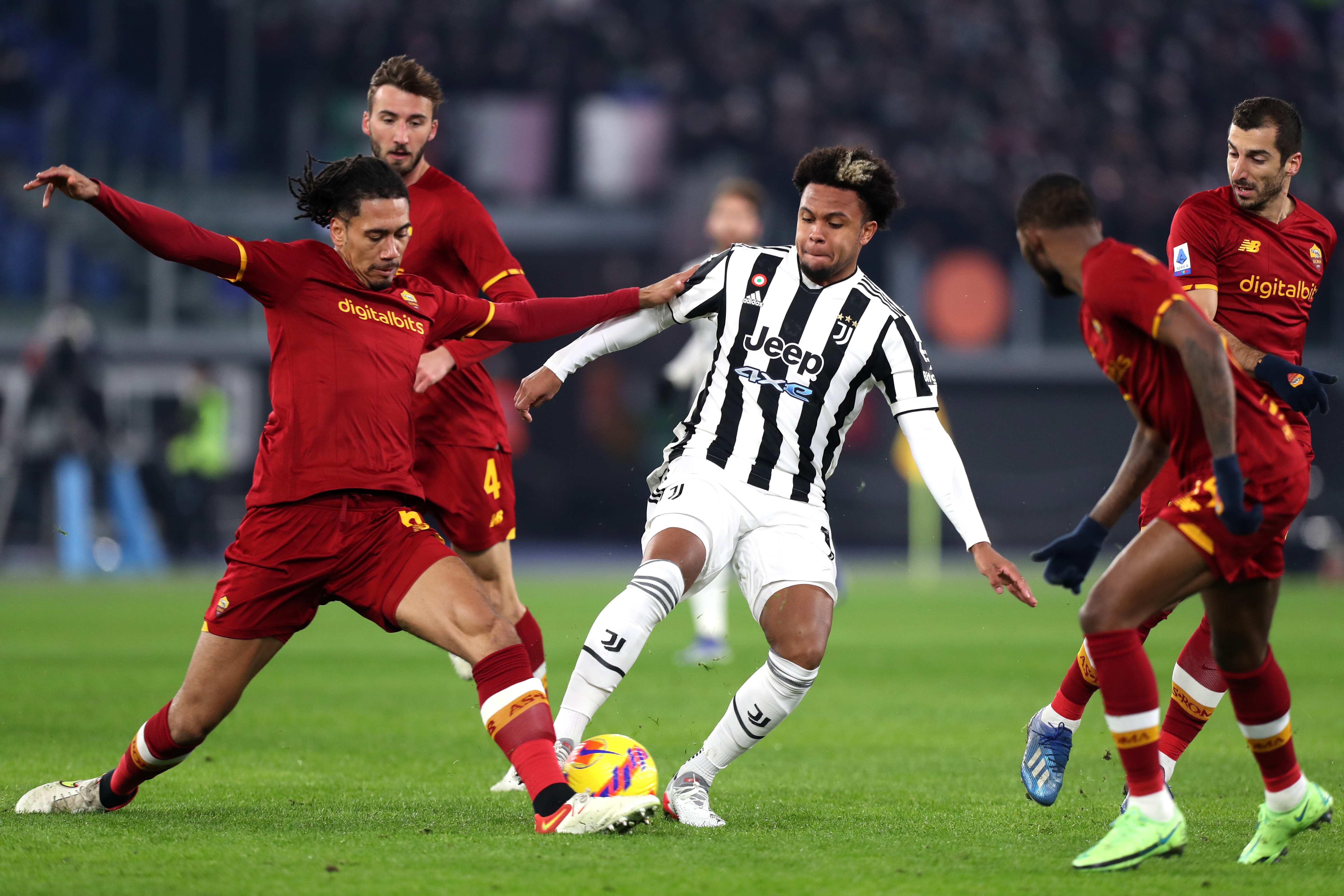 AS Roma - Juventus 3-1, ACUM, în direct la Digi Sport 1. Programul etapei 21 din Serie A