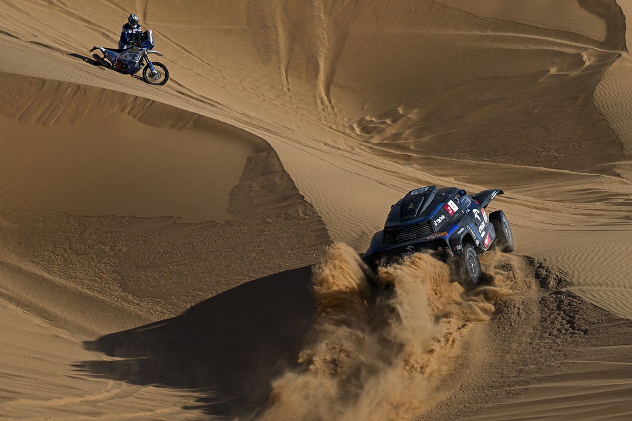 Raliul Dakar. Cele două echipaje auto româneşti au reuşit cele mai bune clasări