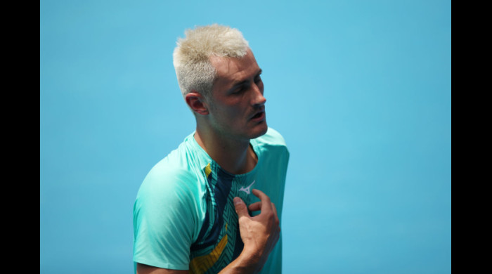 Bernard Tomic, în calificările Australian Open 2022 / Foto Getty Images