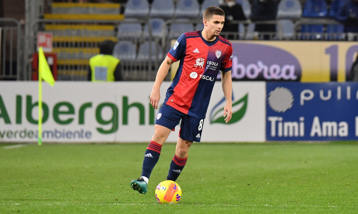 italian soccer Serie A match Cagliari Calcio vs Bologna FC, Unipol Domus, Cagliari, Italy - 11 Jan 2022