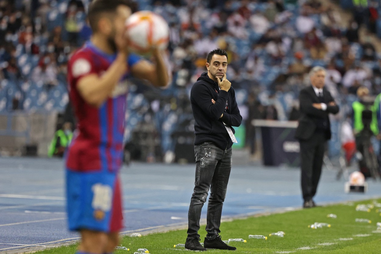 Xavi a pierdut primul ‘El Clasico’ din postura de antrenor. Recordul atins de FC Barcelona