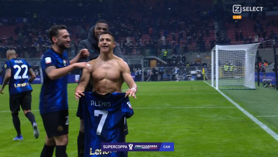 Inter - Juventus 2-1. Alexis Sanchez a decis Supercupa Italiei în minutul 120