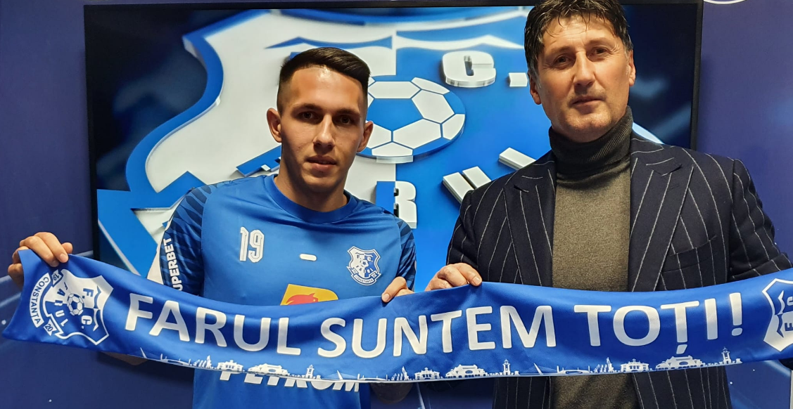 Robert Moldoveanu a semnat cu Farul! Al doilea transfer al iernii realizat de echipa lui Gică Hagi