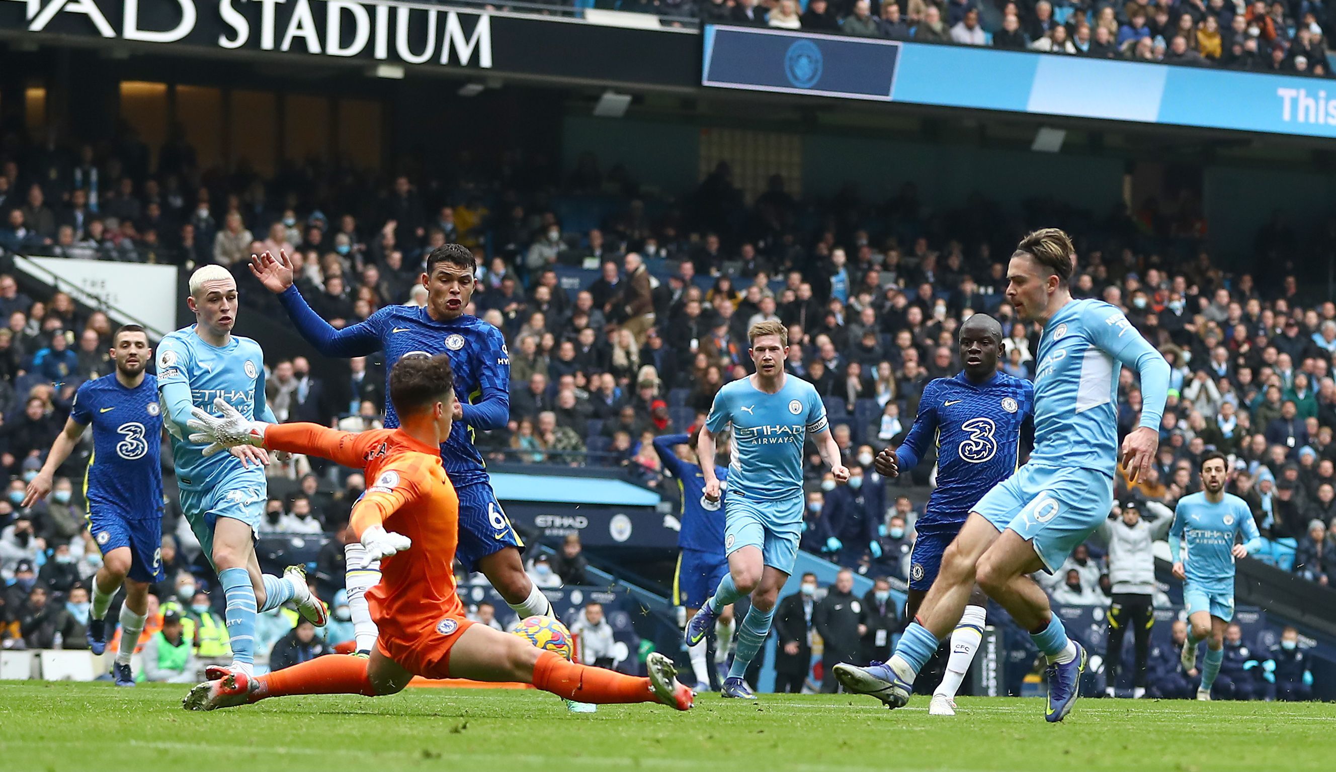 Manchester City o învinge pe Chelsea, scor 1-0, iar ”cetățenii” se îndreaptă către un nou titlu în Premier League!