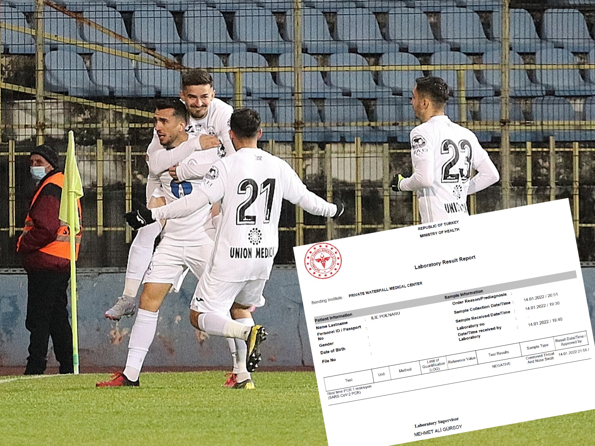 Scandalul cazurilor de COVID-19 din Liga 1. Gaz Metan a făcut publice testele negative